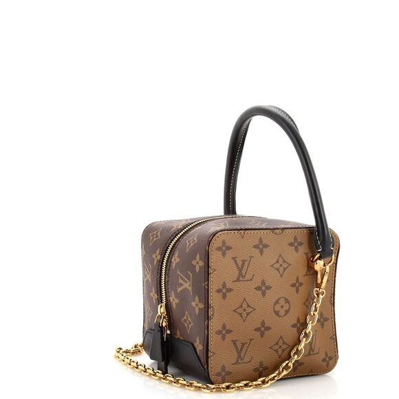 Louis Vuitton Square Bag Reverse Monogram Canvas Brown - Picture 2 of 7